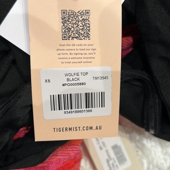 Tiger Mist Wolfie Top cropped tank NWT****** - Picture 5 of 7